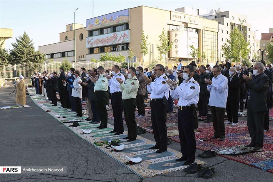نماز عید فطر در استان‌ها