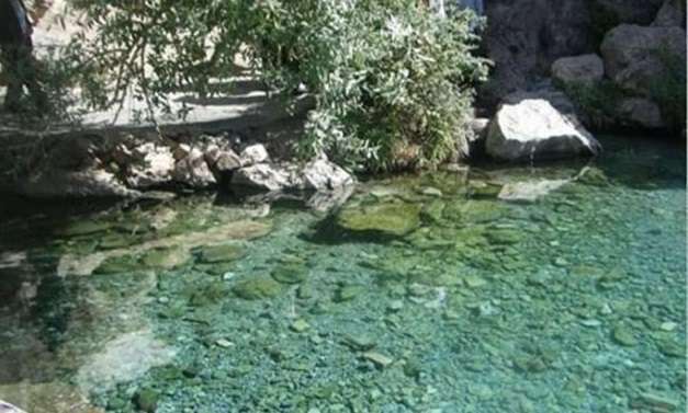 چشمه آب معدنی کوه زنبیل