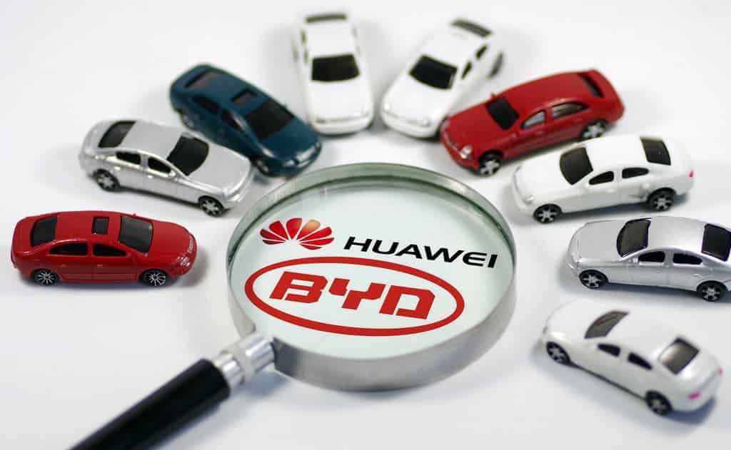 هوآوی، موبایل، تبلت، خودرو