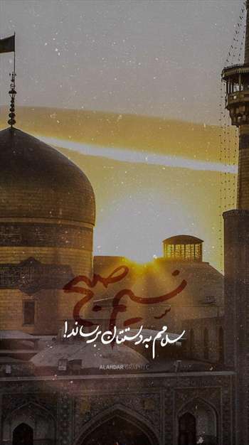 استوری و وضعیت دلتنگی حرم امام رضا