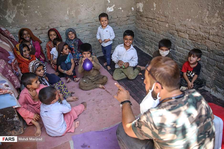 کمک جهادگران سلامت به زاغه‌نشینان پاکستانی