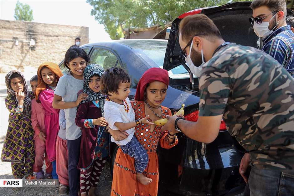 کمک جهادگران سلامت به زاغه‌نشینان پاکستانی