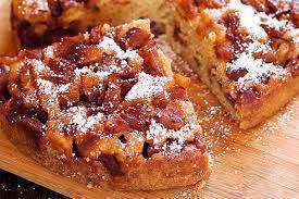 طرز تهیه کیک سیب، گردو و دارچین خانگی طرز تهیه کیک سیب، گردو و دارچین خانگی