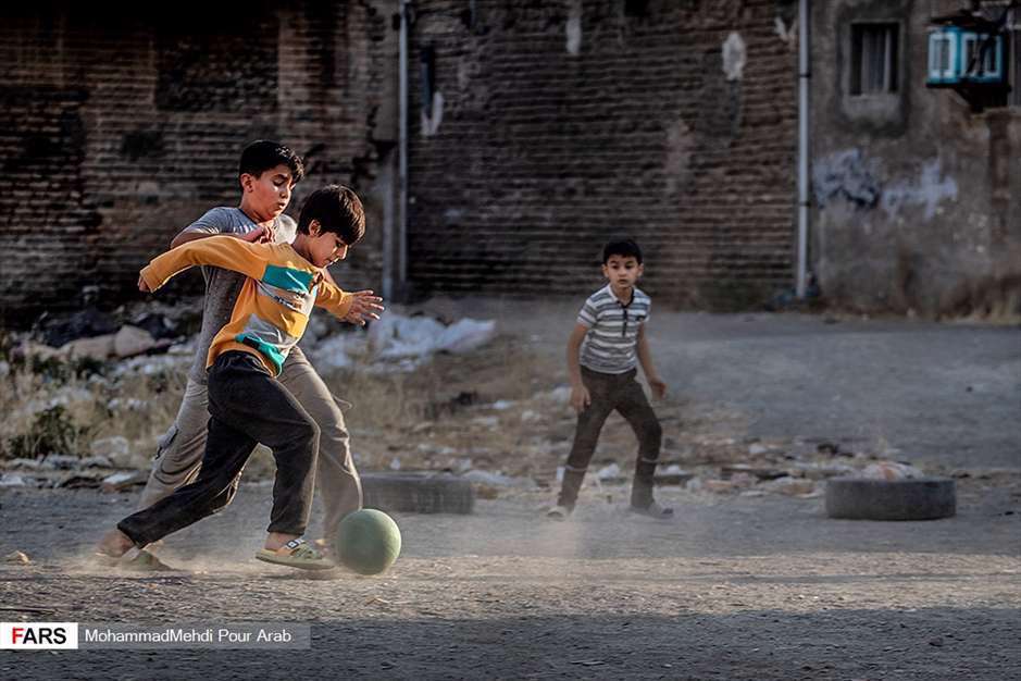 تابستان کودکان جنوب شهر با کرونا