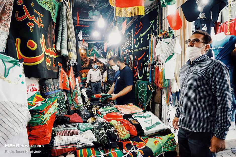 رنگ و بوی محرم در کوچه و خیابان‌های شهر