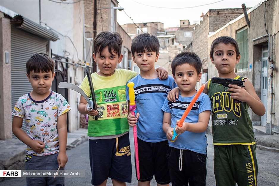 تابستان کودکان جنوب شهر با کرونا