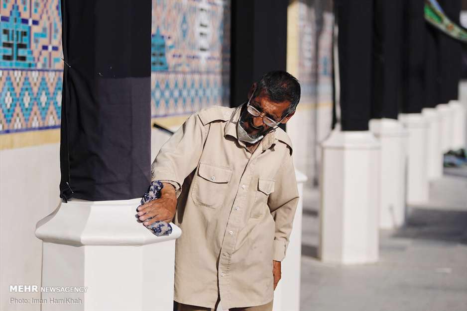 رنگ و بوی محرم در کوچه و خیابان‌های شهر