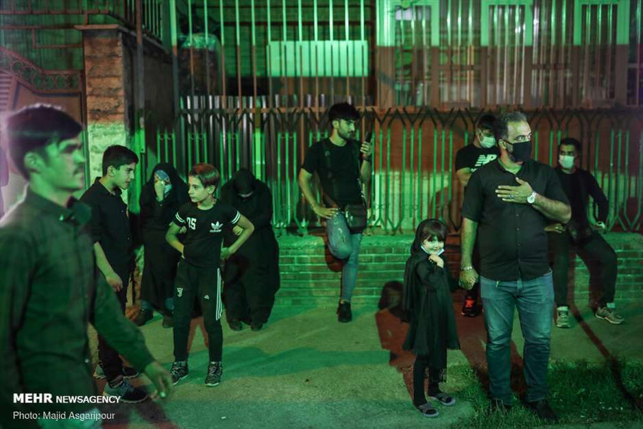 هیئت سیار محمود کریمی در شب اول محرم 1442