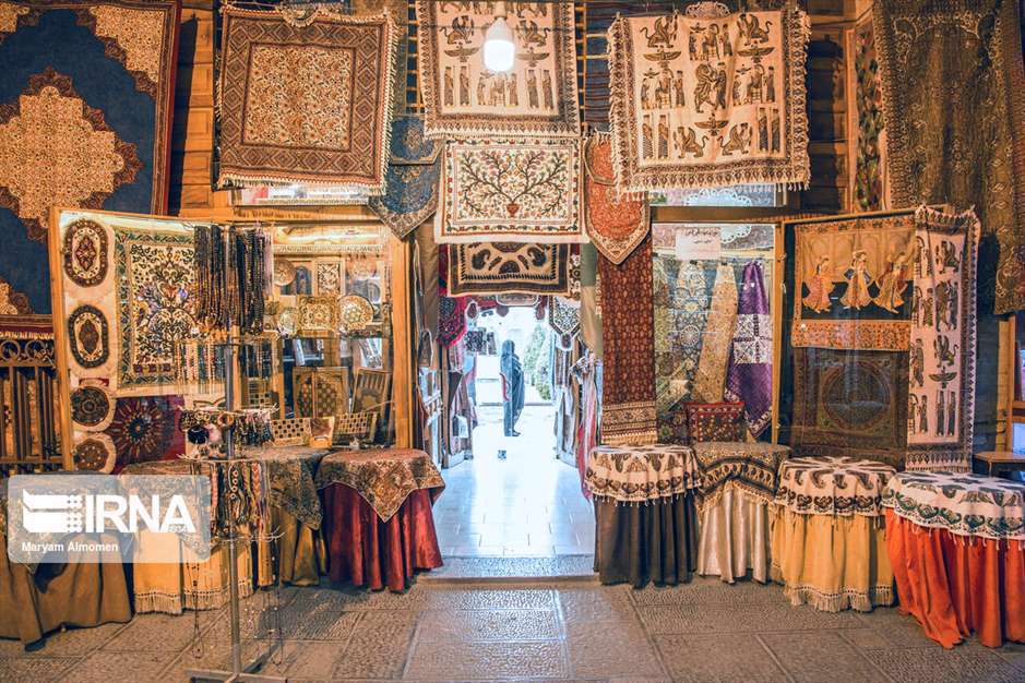 صنعت قلمکاری در بازار سنتی اصفهان