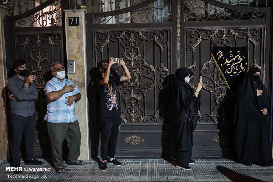 هیئت سیار محمود کریمی در شب اول محرم 1442