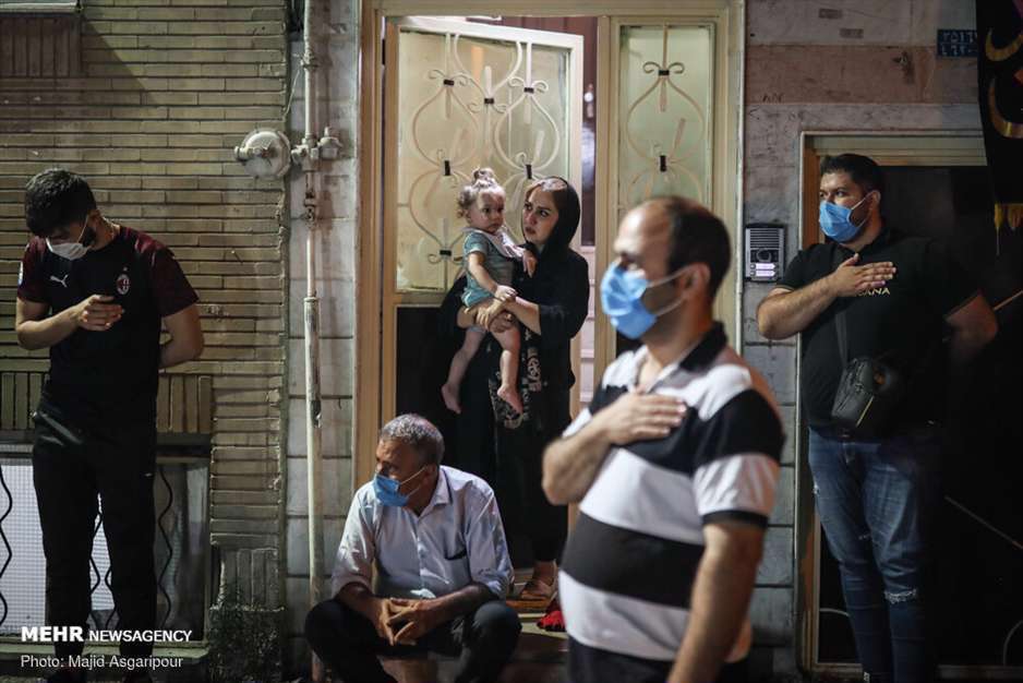 هیئت سیار محمود کریمی در شب اول محرم 1442