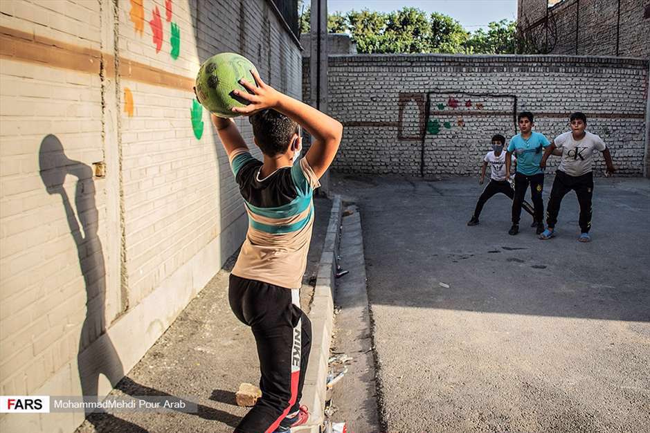 تابستان کودکان جنوب شهر با کرونا