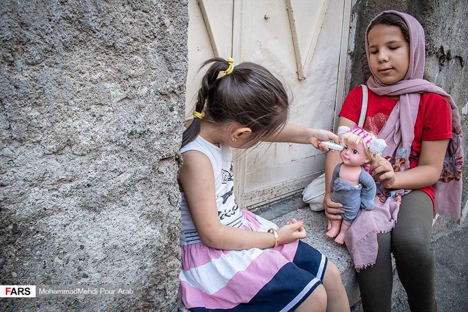 تابستان کودکان جنوب شهر با کرونا