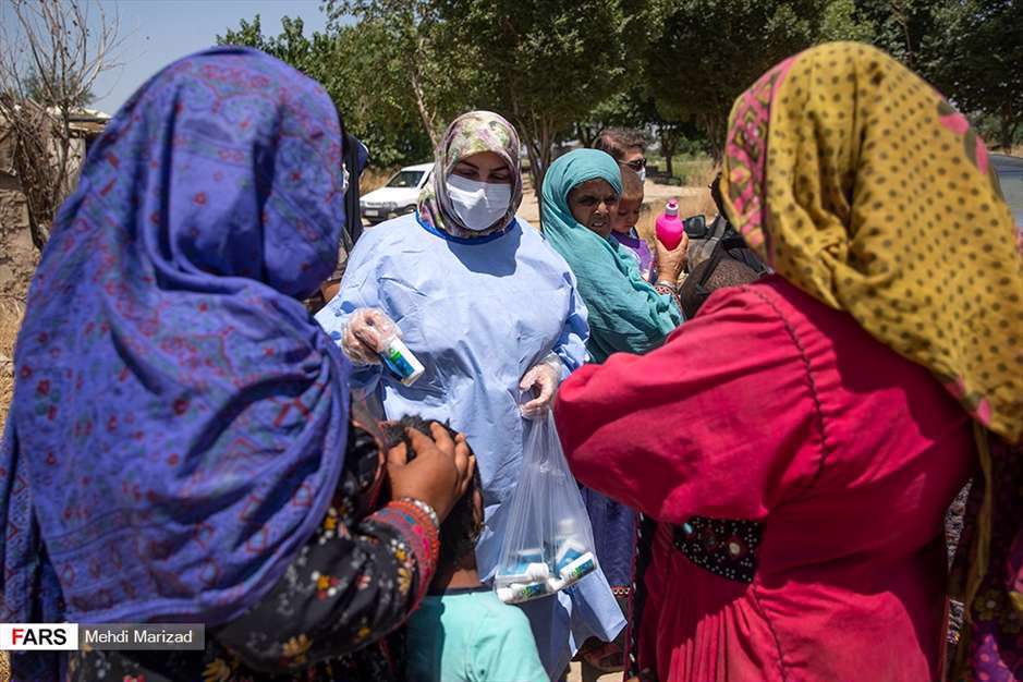 کمک جهادگران سلامت به زاغه‌نشینان پاکستانی