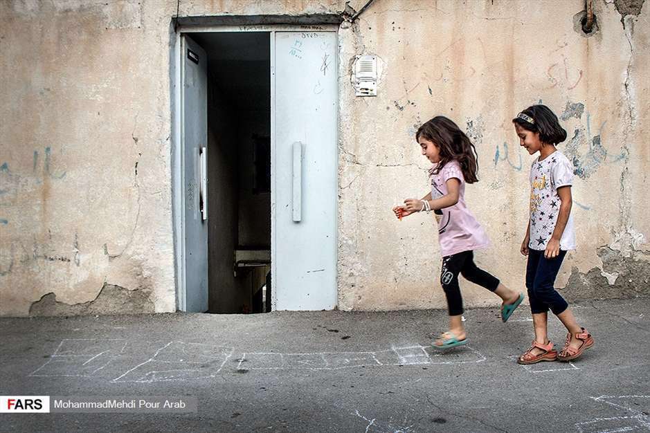 تابستان کودکان جنوب شهر با کرونا