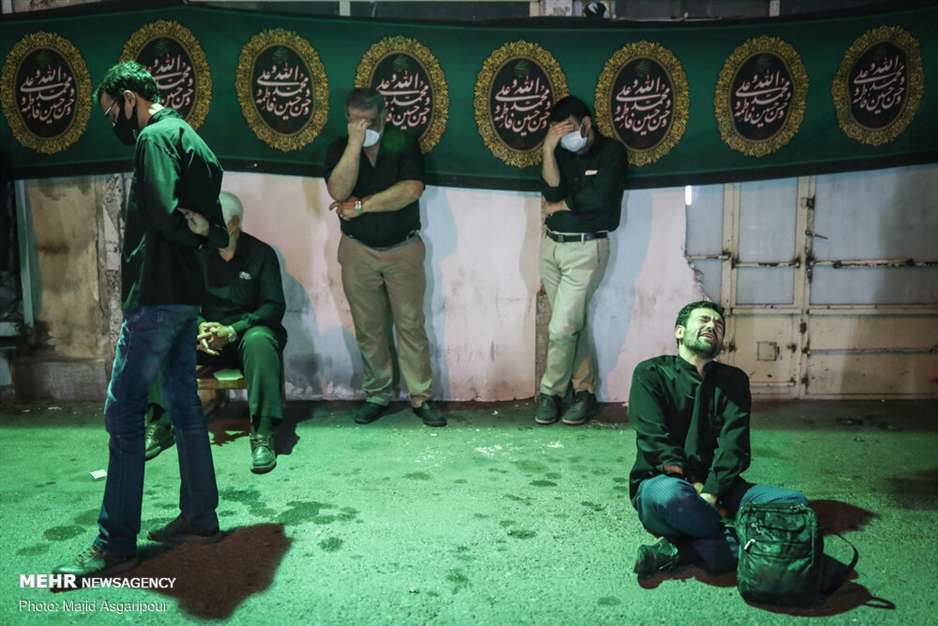 هیئت سیار محمود کریمی در شب اول محرم 1442