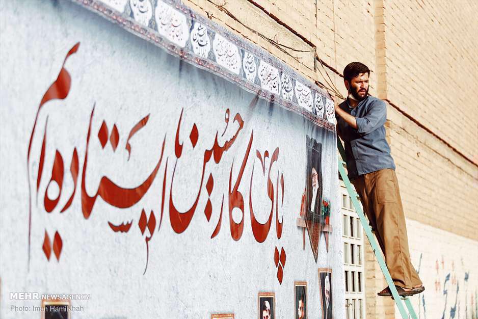 رنگ و بوی محرم در کوچه و خیابان‌های شهر