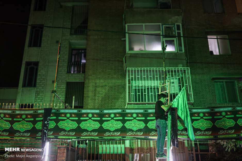 هیئت سیار محمود کریمی در شب اول محرم 1442