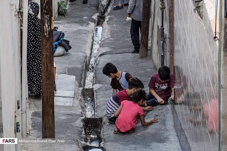 تابستان کودکان جنوب شهر با کرونا