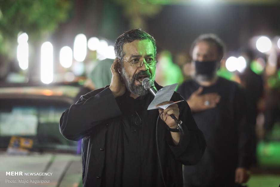 هیئت سیار محمود کریمی در شب اول محرم 1442