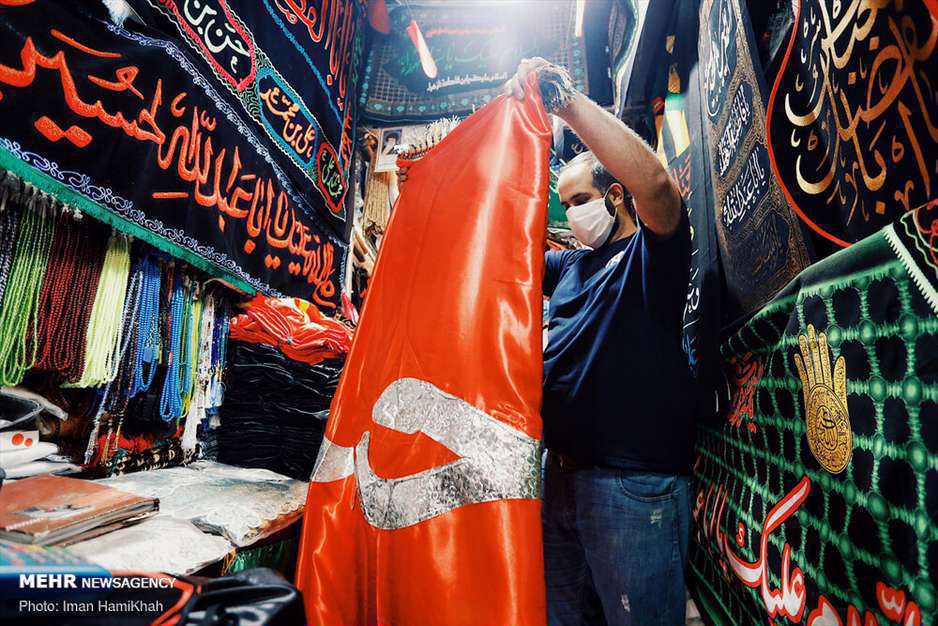 رنگ و بوی محرم در کوچه و خیابان‌های شهر