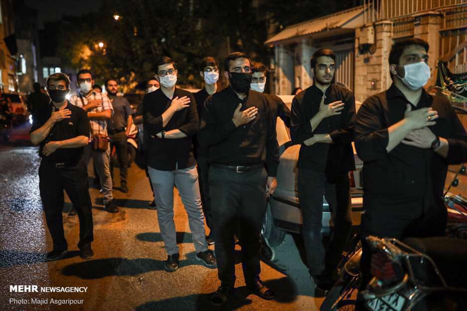 هیئت سیار محمود کریمی در شب اول محرم 1442