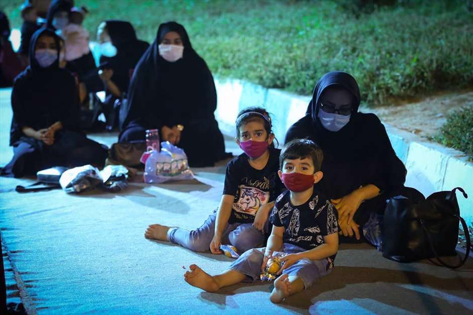 زنان حسینی | حضور زنان در مراسم عزاداری میدان امام خمینی (ره)