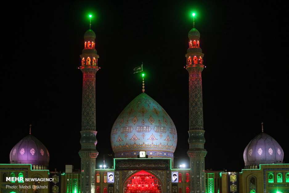 عزاداری محرم در مسجد مقدس جمکران