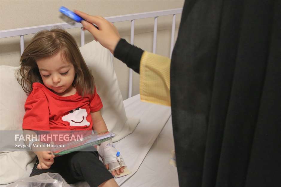 نبرد کودکان با کرونا