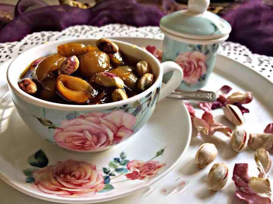 مربای پسته