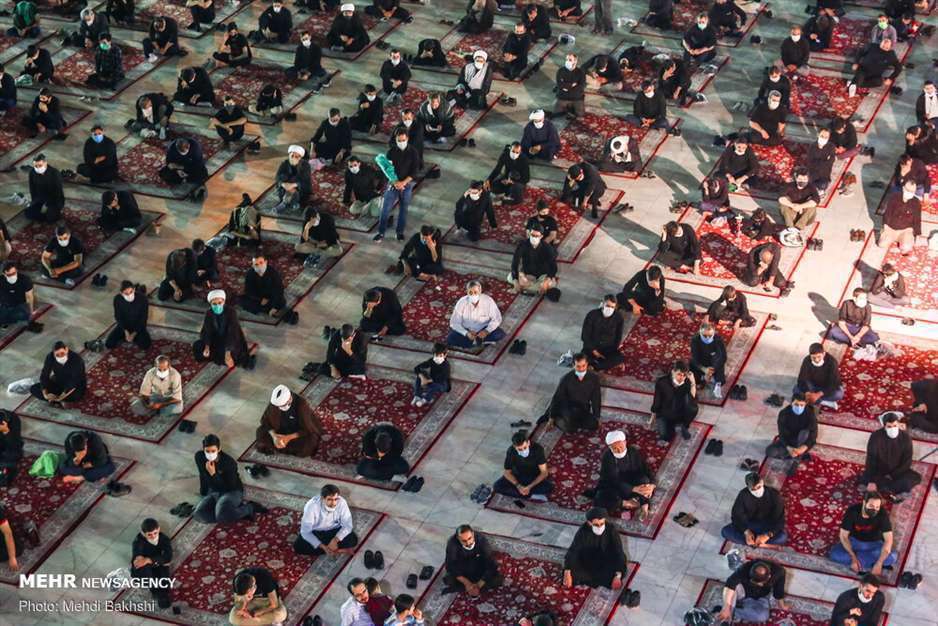 عزاداری محرم در مسجد مقدس جمکران