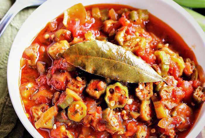 خورشت بامیه هندی