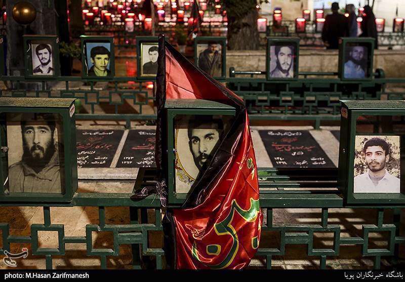 چهلمین سالگرد دفاع مقدس در کنار شهدا 