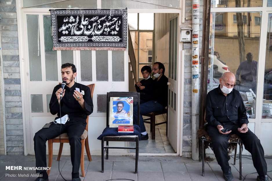 روضه مهدی رسولی در کوچه‌های شهر زنجان