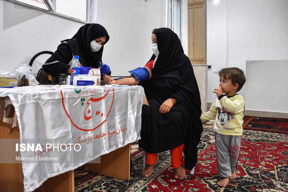 اردوی جهادی پزشکان حتی در دوران کرونا!