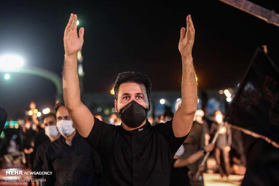 عزاداری محرم در مسجد مقدس جمکران
