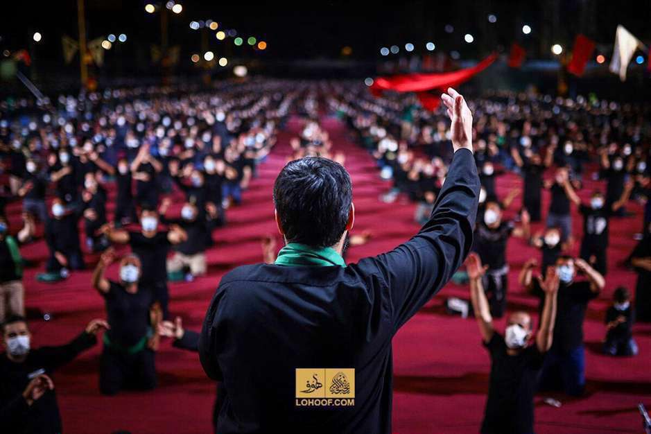 شکوه و انظباط در هیئت ریحانه النبی