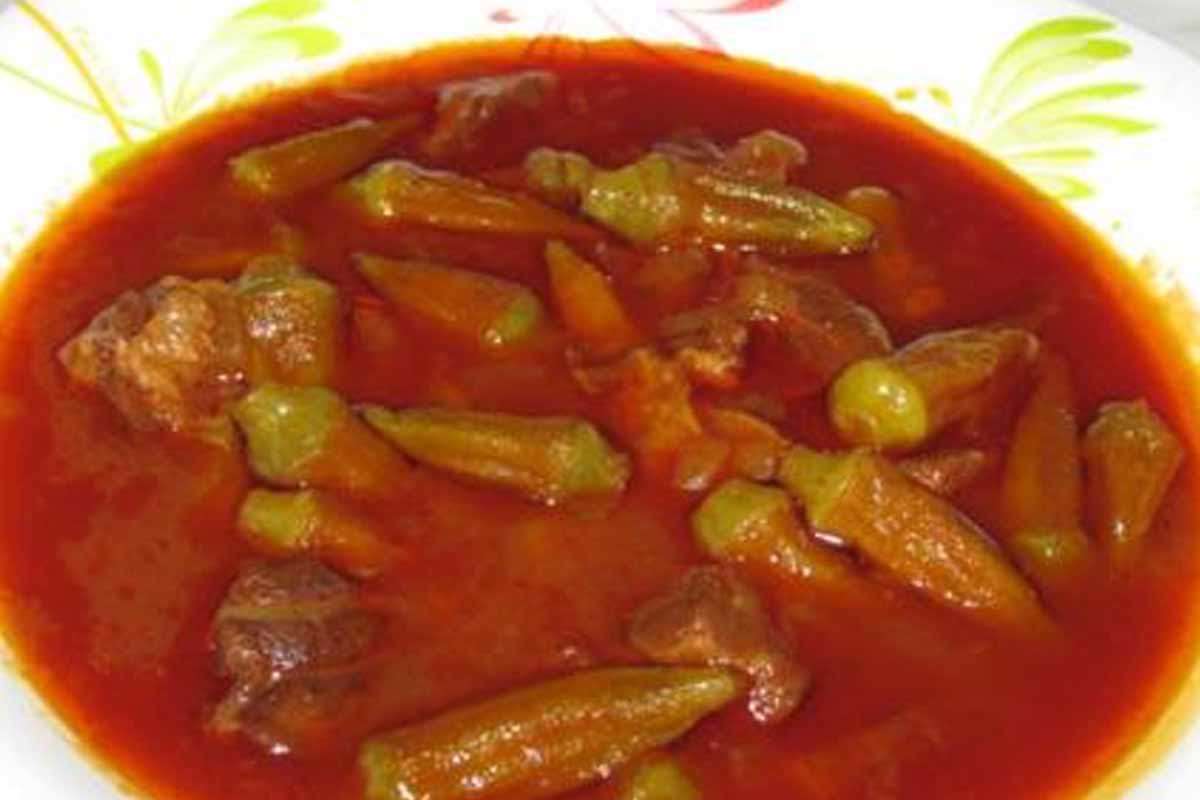 خورشت بامیه