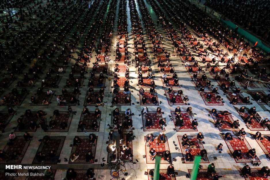 عزاداری محرم در مسجد مقدس جمکران