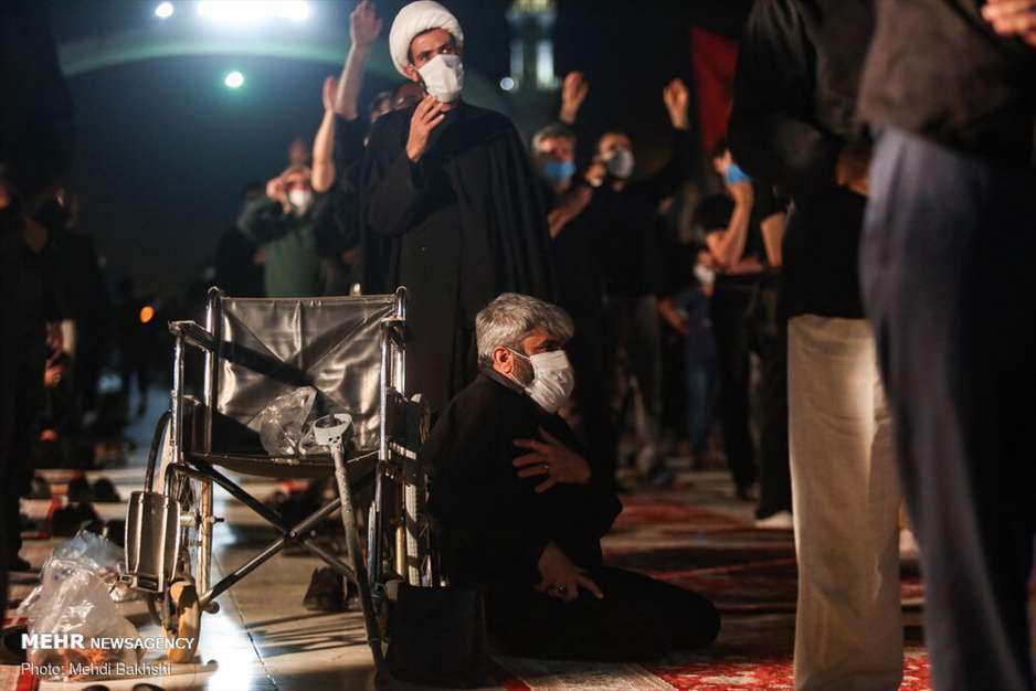 عزاداری محرم در مسجد مقدس جمکران