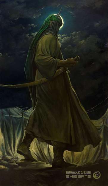 قمر بنی هاشم سلام الله | ابعاد تلفن همراه