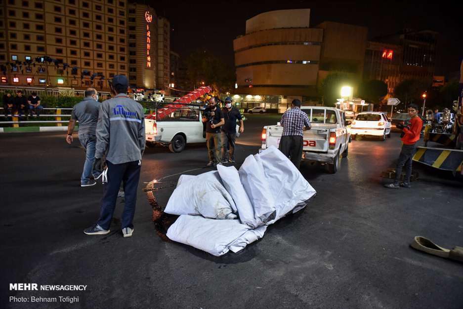 طرح جدید دیوارنگاره میدان ولیعصر (عج) | در مصاف 