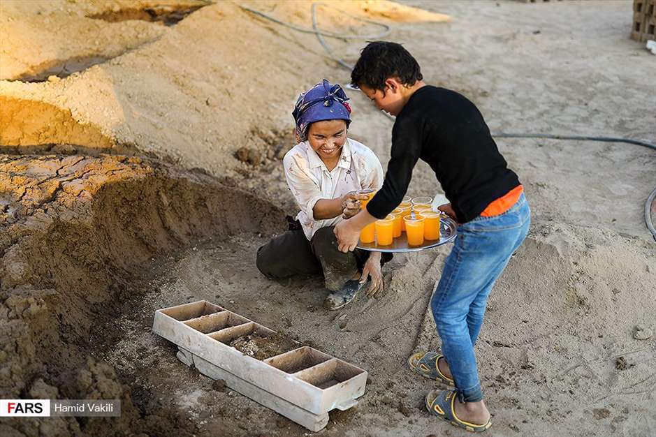 گرمای محرم در کوره‌های آجرپزی 