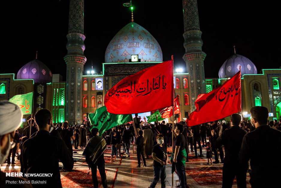 عزاداری محرم در مسجد مقدس جمکران