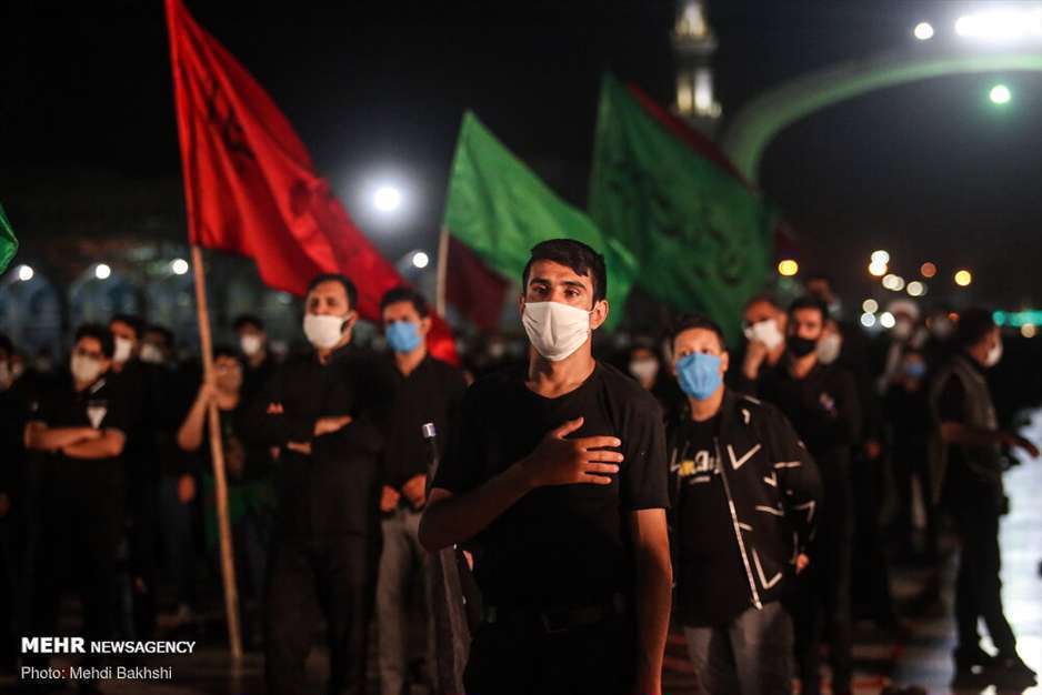 عزاداری محرم در مسجد مقدس جمکران