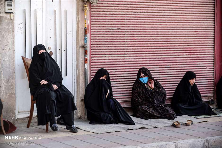 روضه مهدی رسولی در کوچه‌های شهر زنجان