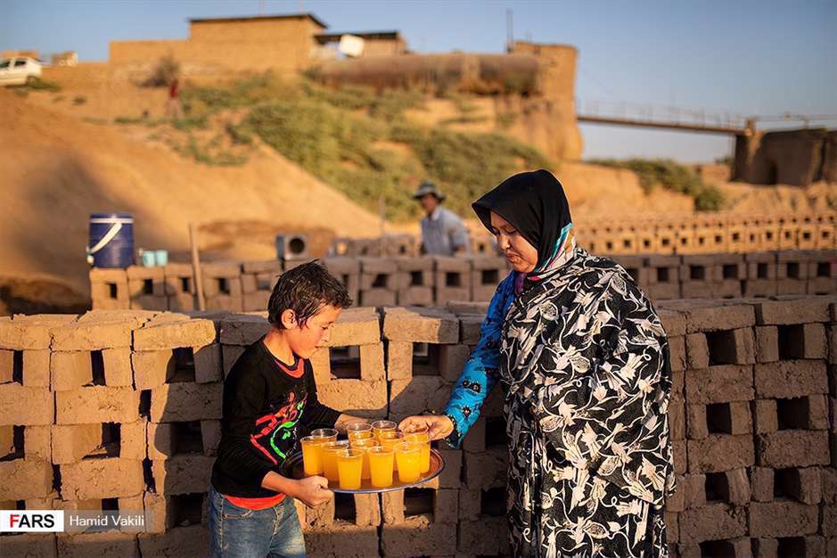 گرمای محرم در کوره‌های آجرپزی 