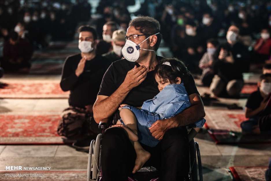 عزاداری محرم در مسجد مقدس جمکران