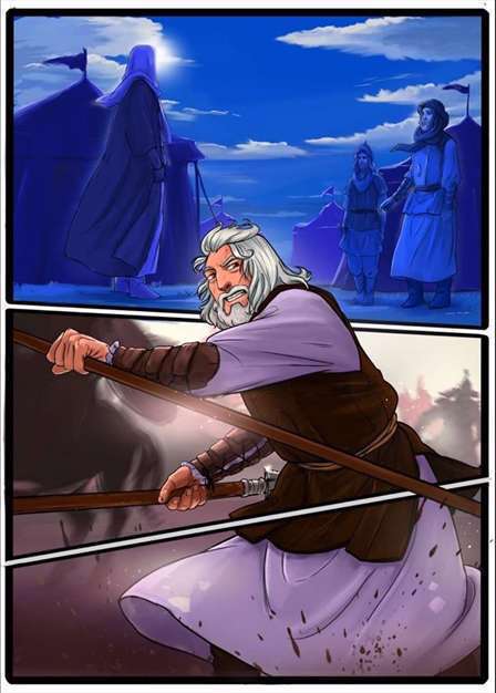 بشیر بن عمرو حضرمی | نقاشی دیجیتال