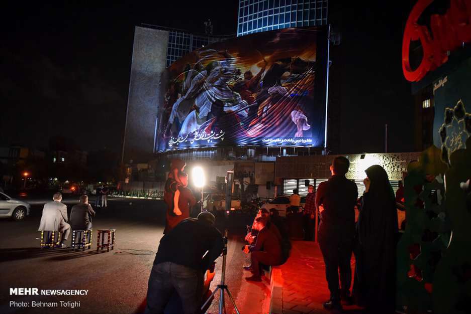 طرح جدید دیوارنگاره میدان ولیعصر (عج) | در مصاف 